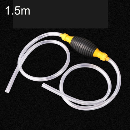 1.5m Car Motorcycle Oil Barrel Manual Oil Pump Self-Priming Large Flow Oil Suction - oil tank tubes & oil pumps by buy2fix | Online Shopping UK | buy2fix