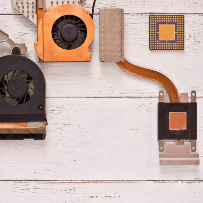 20pcs Laptop Cooling Copper Heat Sink Thermal Conductive Tabs Cell Phone Computer Graphics Card Heat Sinks 15x15x1.0mm by buy2fix