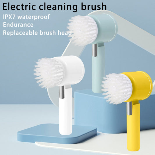 Multifunctional Handheld Wireless Folding Electric Cleaning Brush(Athens White) by buy2fix