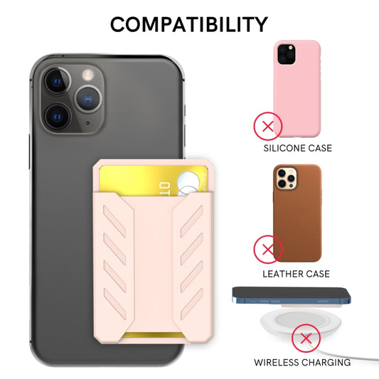 AhaStyle PT133-A-S Mobile Phone Adhesive Silicone Card Case(Black) by AhaStyle