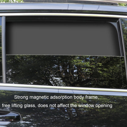 Heat-insulating Opaque Vinyl Coated Magnetic Car Curtains, Style: Titanium Silver Co-pilot - Window Foils & Solar Protection by buy2fix | Online Shopping UK | buy2fix