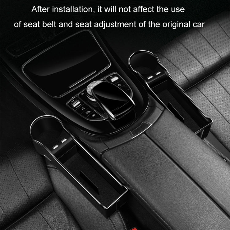 Car Seat Gap Storage Box Multifunctional Mobile Phone USB Charger, Color: Standard Red - Stowing Tidying by buy2fix | Online Shopping UK | buy2fix