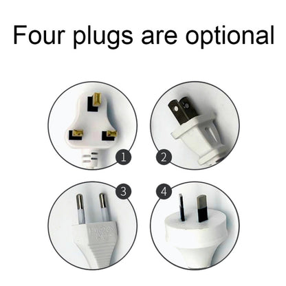 818PF 5 USB Ports + Type-C Smart Digital Display Wireless Phone Charger, Style: AU Plug (Black) - Multifunction Charger by buy2fix | Online Shopping UK | buy2fix