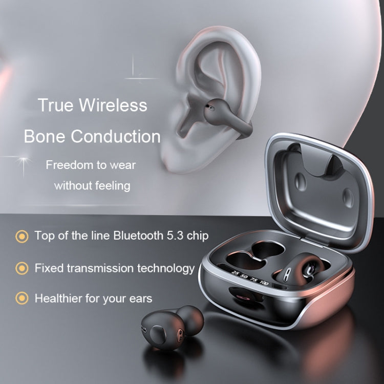 JX80 TWS Wireless Bone Conduction Clip-On Ear Noise Reduction Bluetooth Headset(Skin Color) - TWS Earphone by buy2fix | Online Shopping UK | buy2fix