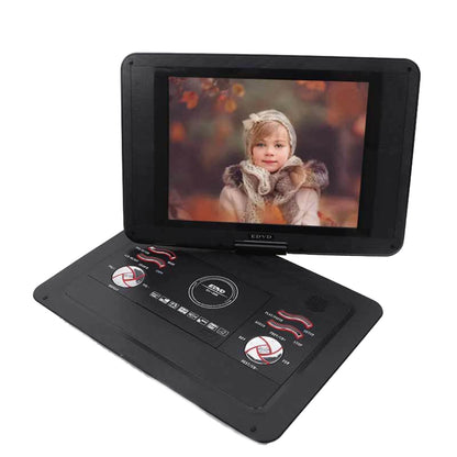 14.1-Inch Screen Portable DVD Player Support USB/SD/AV Input With Gamepad(US Plug) - DVD & LCD Player by buy2fix | Online Shopping UK | buy2fix