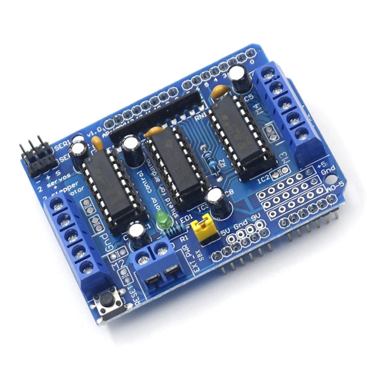 Motor Driver Board Control Shield Module Compatible with Arduino UNO ...