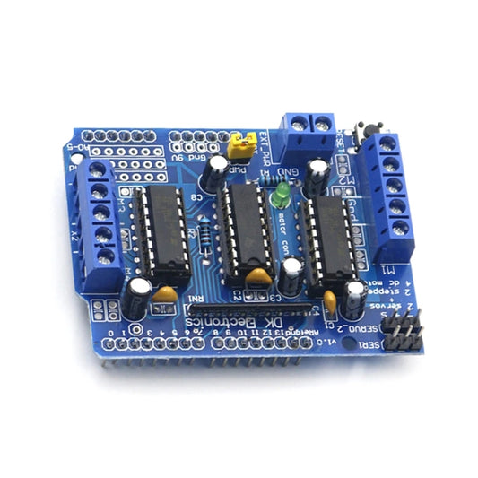 Motor Driver Board Control Shield Module for Arduin UNO, Arduin Mega 2560 by buy2fix