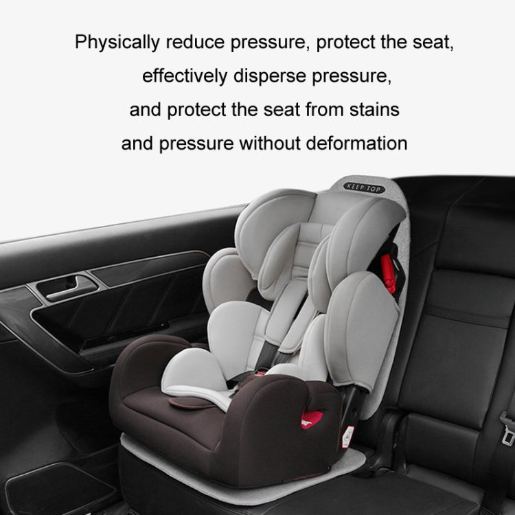 KEEP TOP Car Child Safety Seat Anti-Slip Thickened Anti-Wear Protective Pad(Black) - Seat Accessories by KEEP TOP | Online Shopping UK | buy2fix