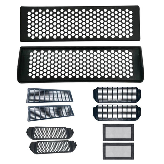 For Tesla Model 3 Buckle Model Protective Cover for Air Outlet Under Car Seat Air Conditioning Air Intake Filter by buy2fix
