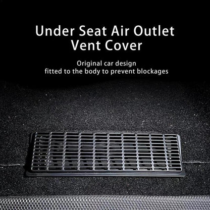 For Tesla Model Y Buckle Model Protective Cover for Air Outlet Under Car Seat Air Conditioning Air Intake Filter - Air Conditioning System by buy2fix | Online Shopping UK | buy2fix