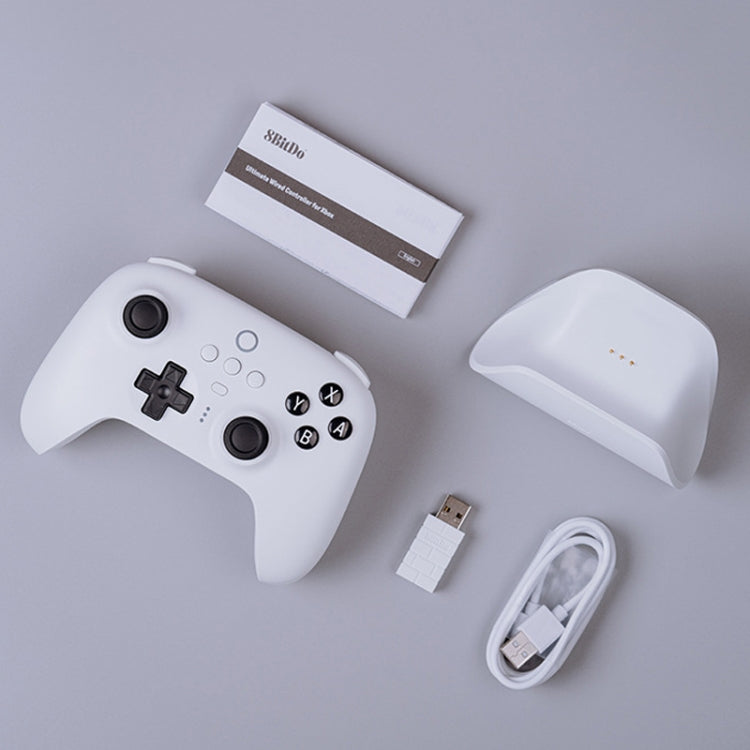 8BitDo For Switch / PC NS Version Wireless Bluetooth Gaming Controller(White) - Gamepads by 8BitDo | Online Shopping UK | buy2fix