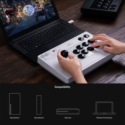 8Bitdo Wireless 2.4G Arcade Stick For Xbox Series X / S / Xbox One / Windows 10(Black) - Gamepad by 8BitDo | Online Shopping UK | buy2fix