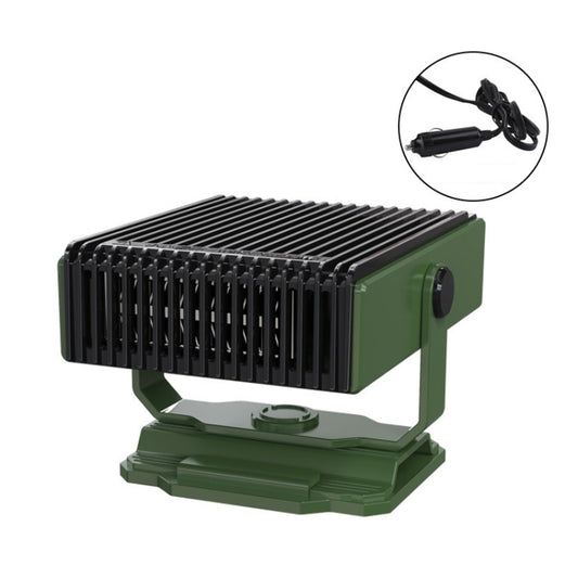 12V Car-mounted High-power Heater Winter Defog Heater(Dark Green) - Heating & Fans by buy2fix | Online Shopping UK | buy2fix