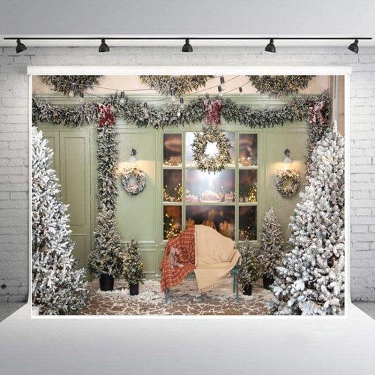 2.1 X 1.5m Holiday Party Photography Backdrop Christmas Decoration Hanging Cloth, Style: SD-785 by buy2fix