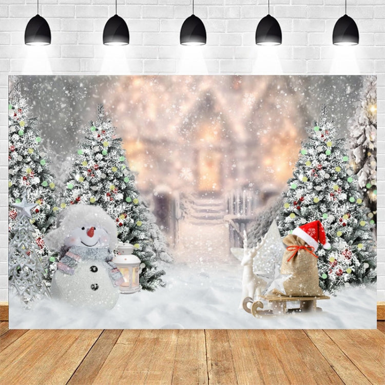 2.1 X 1.5m Holiday Party Photography Backdrop Christmas Decoration Hanging Cloth, Style: SD-782 by buy2fix