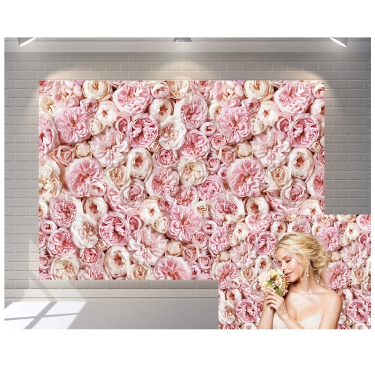 2.1 X 1.5m Festive Photography Backdrop 3D Wedding Flower Wall Hanging Cloth, Style: C-1856 by buy2fix