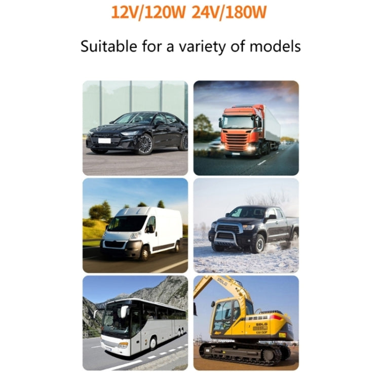 Car Heater Winter Defrost Defogging Speed Heating Fan, Color: 12V Ordinary by buy2fix