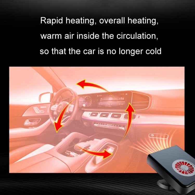 Car Heater Winter Defrost Defogging Speed Heating Fan, Color: 12V Ordinary by buy2fix