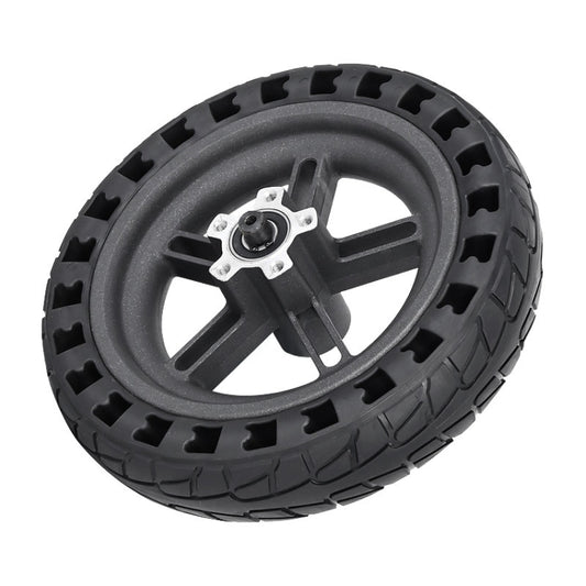 For Xiaomi M365 Electric Scooter 8.5-inch Rear Wheel Solid Shock-absorbing Honeycomb Tire with Hub(Black) by buy2fix