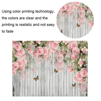 1.25x0.8m Wood Grain Flower Branch Props 3D Simulation Photography Background Cloth, Style: C-4034 - Wood Floor by buy2fix | Online Shopping UK | buy2fix