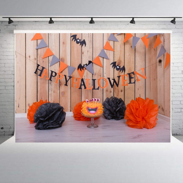 1.25x0.8m Holiday Party Photography Background Halloween Decoration Hanging Cloth, Style: WS-173 - Cartoon by buy2fix | Online Shopping UK | buy2fix