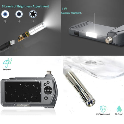 TESLONG NTS450A 4.5-inch Screen Industrial Handheld Endoscope with Light, Speci: 3.9mm Lens-1m -  by TESLONG | Online Shopping UK | buy2fix