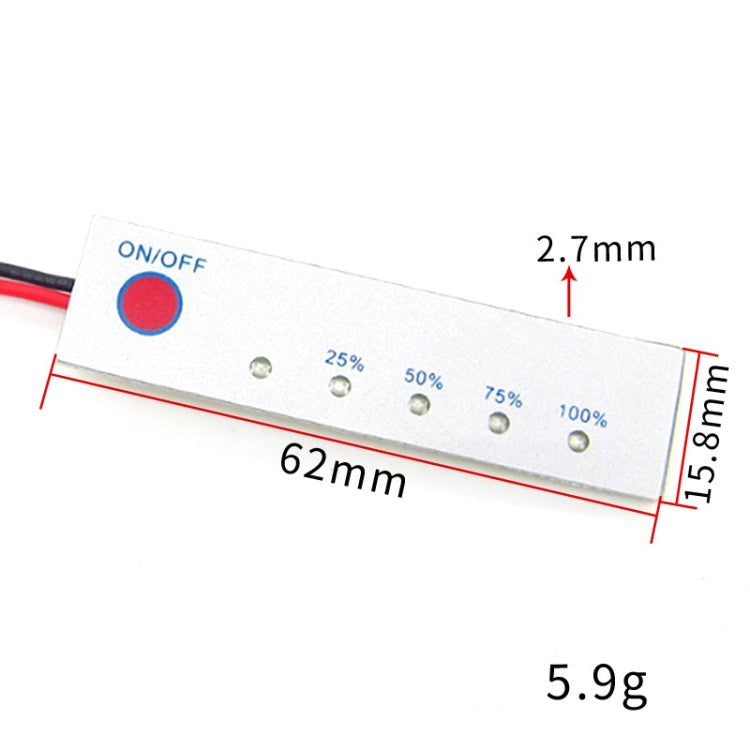 Lithium Battery Power Display Board Iron Phosphate Indicator Board, Specification: 4S 16.8V Lithium Battery - Other Accessories by buy2fix | Online Shopping UK | buy2fix