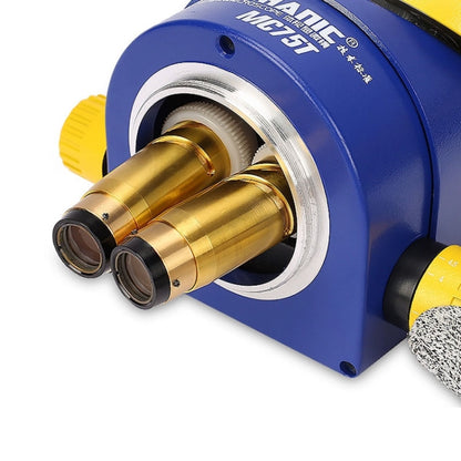 MECHANIC MC-75TimatX Trinocular Stereo Microscope Industrial Grade Can Connect To HD Display by MECHANIC