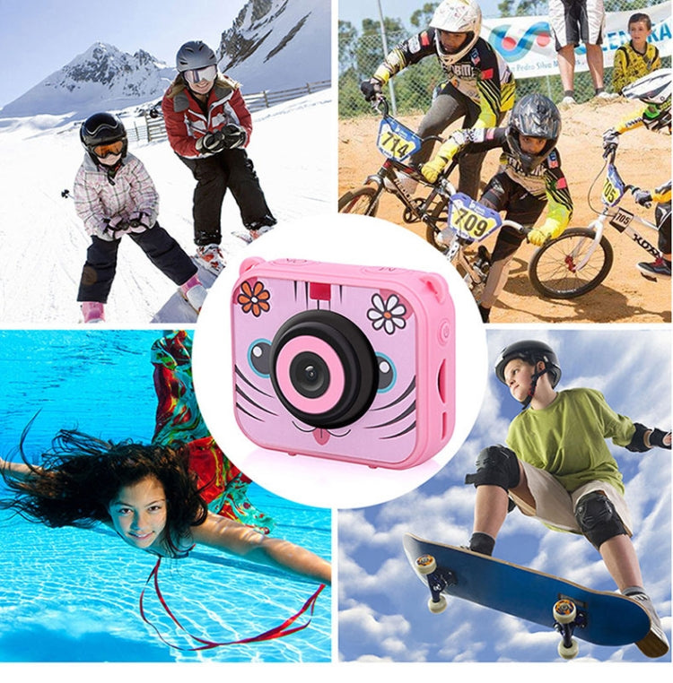 Cartoon Children Digital Camera HD Mini Student Sports Camera(Pink) - Children Cameras by buy2fix | Online Shopping UK | buy2fix