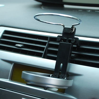 Car Drink Holder Center Console Water Cup Holder Multifunctional Ashtray Bracket(Black) by buy2fix