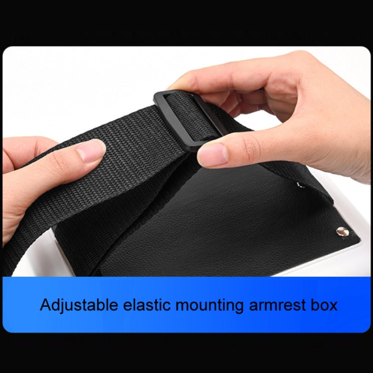 Car Multifunctional Water Cup Holder Armrest Box Paper Box(Gray) by buy2fix