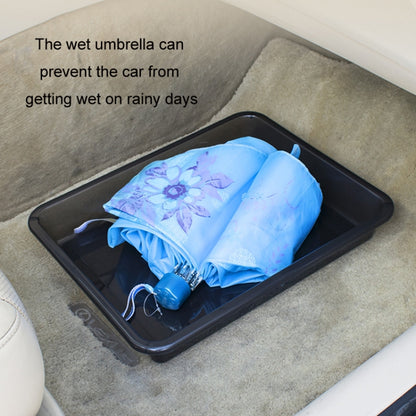 Car Seat Storage Shoe Box Multifunctional Trunk Umbrella Storage Tray, Size: Large by buy2fix