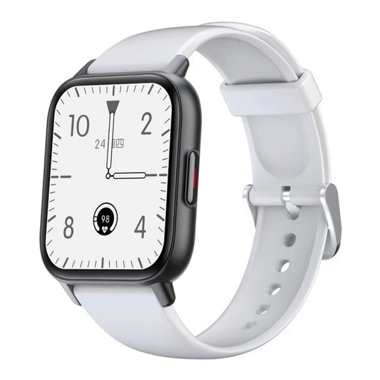 QS16Pro 1.83 inch Heart Rate / Blood Pressure Monitoring Waterproof Sports Smart Watch(White) by buy2fix