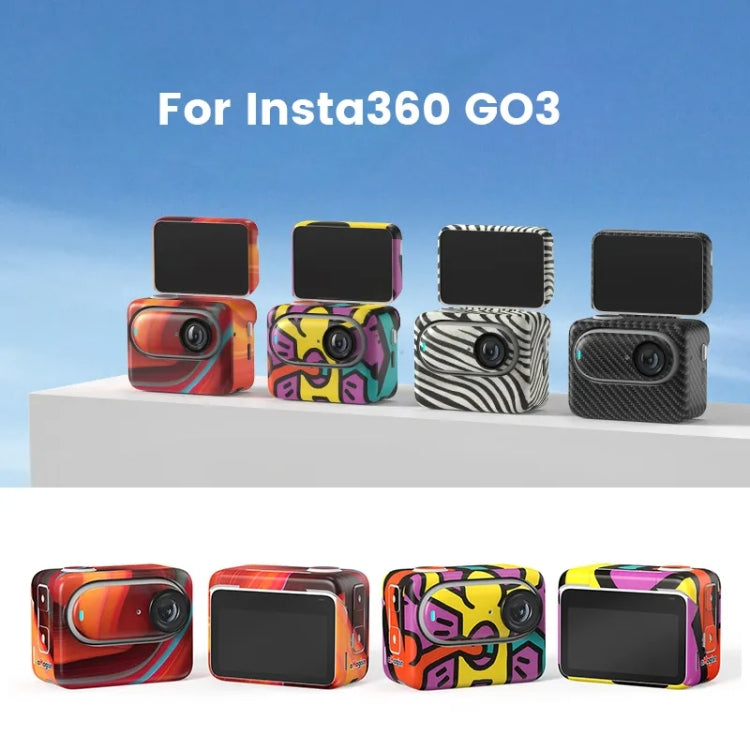 For Insta360 GO 3 AMagisn Body Sticker Protective Film Action Camera Accessories, Style: Graffiti - Protective Film & Stickers by aMagisn | Online Shopping UK | buy2fix