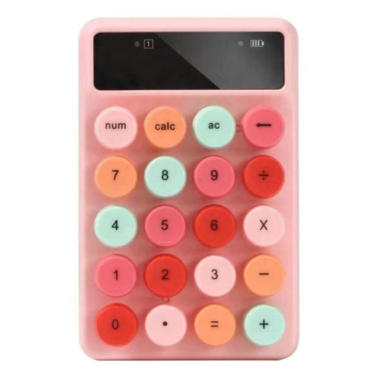 Q3 2.4G Mini Wireless Office Digital Keyboard Cash Register Financial Accounting Password Keypad(Blue) - Mini Keyboard by buy2fix | Online Shopping UK | buy2fix