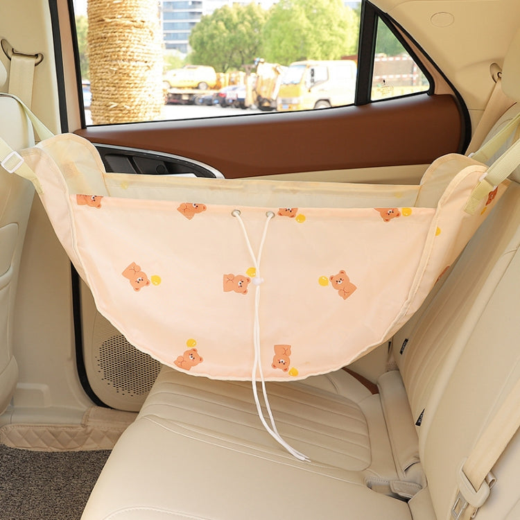 Car Multifunctional Rear Seat Net Pocket Hanging Storage Bag(Balloon Bear) - Stowing Tidying by buy2fix | Online Shopping UK | buy2fix