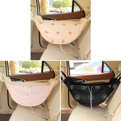 Car Multifunctional Rear Seat Net Pocket Hanging Storage Bag(Tulip Bunny) - Stowing Tidying by buy2fix | Online Shopping UK | buy2fix