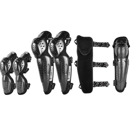 GHOST RACING Motorcycle Protective Gear Off-road Racing Knee Pads Elbow Pads(For Winter) by GHOST RACING