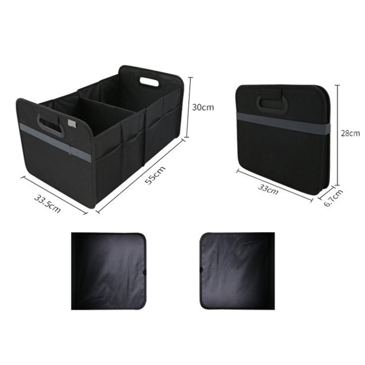 Car Trunk Folding Oxford Fabric Storage Bag(Black) - Stowing Tidying by buy2fix | Online Shopping UK | buy2fix