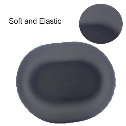 2pcs For Sony WH-CH710N/CH720N/CH700N Headphone Sponge Cover Leather Earmuffs(Black) - Earmuff & Pad by buy2fix | Online Shopping UK | buy2fix