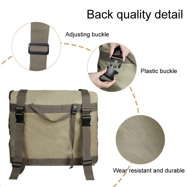 Outdoor Camping Off-road Vehicle Spare Tire Tool Miscellaneous Storage Bag, Color: Khaki - Stowing Tidying by buy2fix | Online Shopping UK | buy2fix