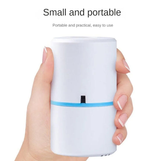 Car Air Pump Outdoor Mini Portable Swimming Ring Air Bed Air Pump(White) by buy2fix