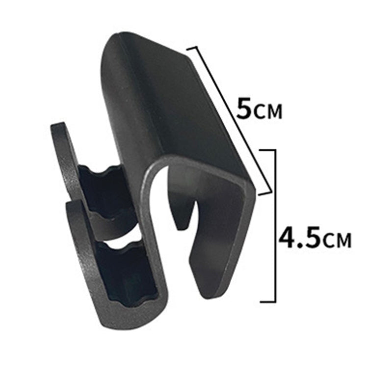 For Tesla Model Y Passenger Glove Box Hook Interior Modification Accessories(Black) - Auto Fastener & Clips by buy2fix | Online Shopping UK | buy2fix