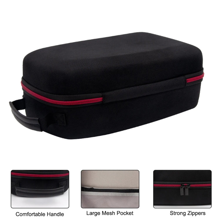 For Meta/Oculus Quest 3 VR Storage Bag EVA Anti-fall Dust-proof Portable Carrying Case(Black) - VR Accessories by buy2fix | Online Shopping UK | buy2fix