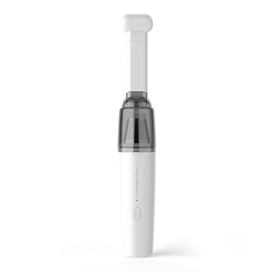 Mini Portable Detachable Wireless Handheld Powerful Car Vacuum Cleaner, Style: Metal Filter (White) - Vacuum Cleaner by buy2fix | Online Shopping UK | buy2fix