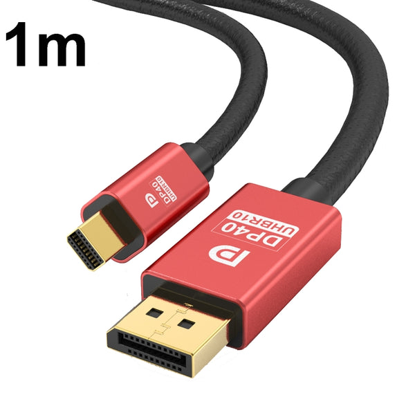 1m Version 2.1 Mini DP To DP Cable Monitor Computer Video Adapter Cable 30AWG OD6.3MM by buy2fix