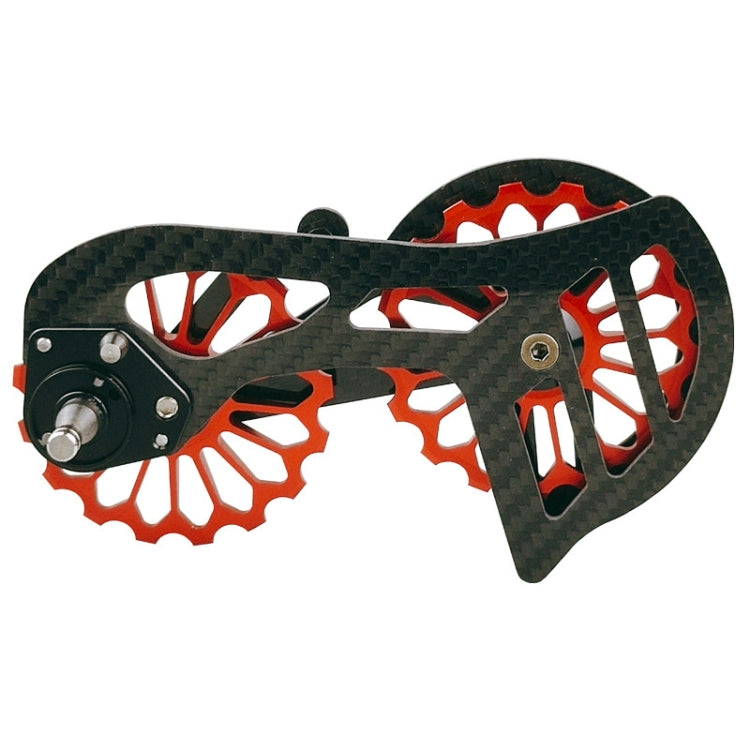 BIKERSAY SD6 Carbon Fiber Guide Wheel Bicycle Guide Wheels Red – Buy2fix
