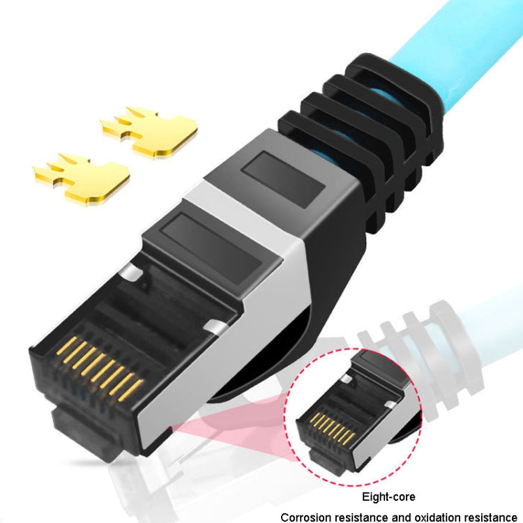 2m CAT5 Double Shielded Gigabit Industrial Ethernet Cable High Speed Broadband Cable - Lan Cable and Tools by buy2fix | Online Shopping UK | buy2fix