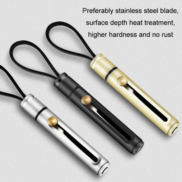 Mini Outdoor Portable Multi-functional Detachable Express Keychain, Color: Silver by buy2fix