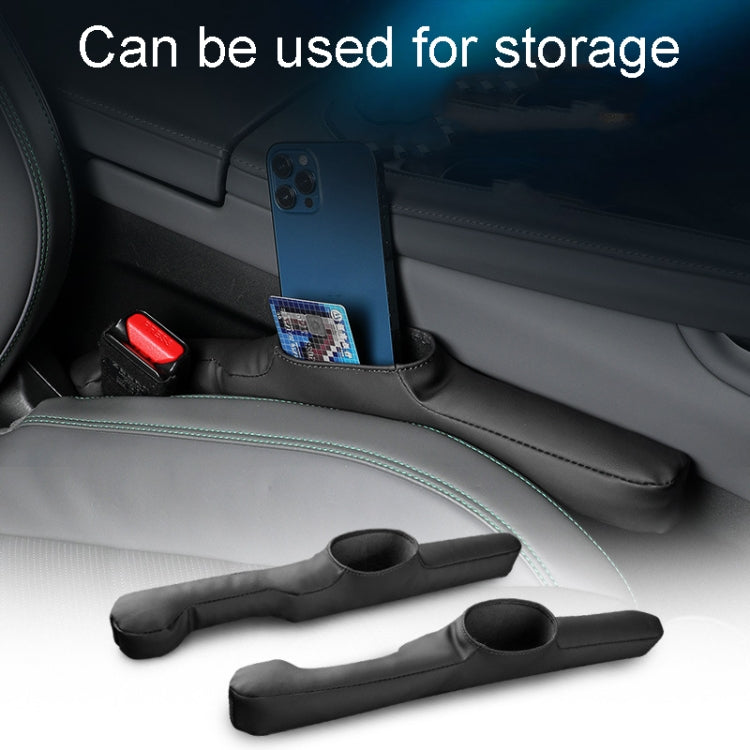 1pair Car Seat Storage Organizer Seat Anti Leakage Seam Fillers(Dark Coffee) by buy2fix